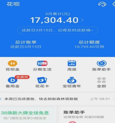 花呗使用平台 出来的钱