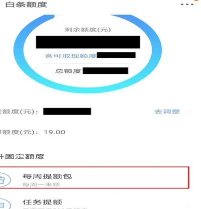 白条取现额度是什么意思