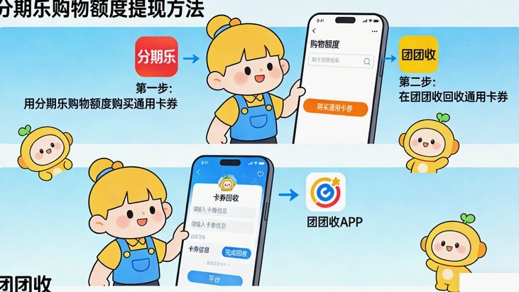 分期乐里的购物额度怎么提出来